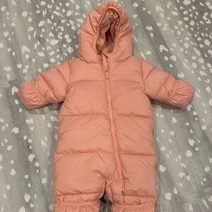 Baby girl snow suit